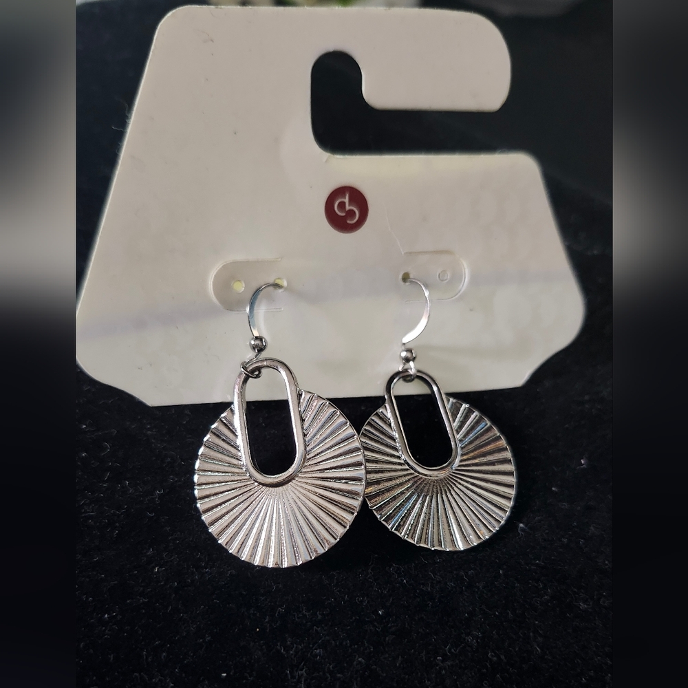 Dress Barn Silver Earrings